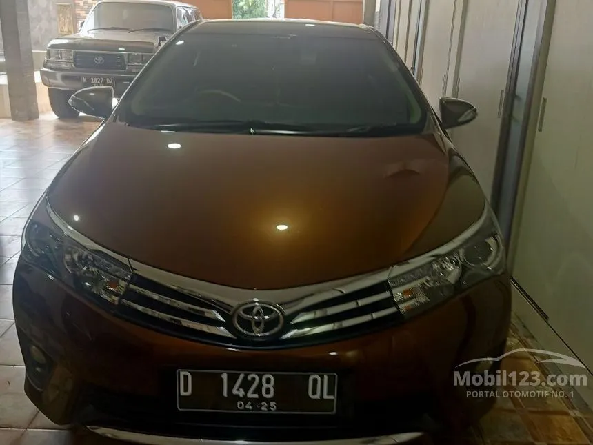 Jual Mobil Toyota Corolla Altis 2014 V 1.8 di Jawa Barat Automatic Sedan Coklat Rp 185.000.000