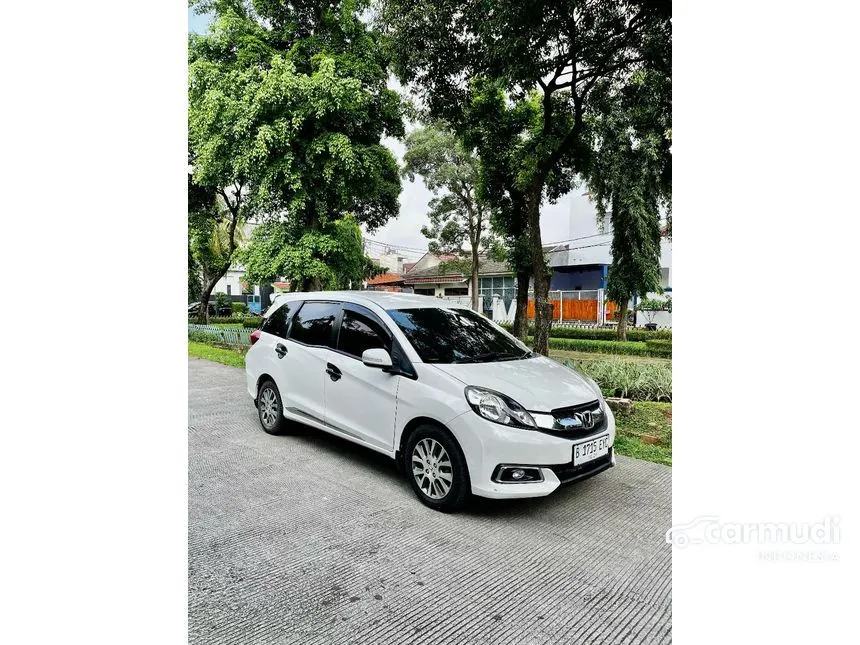 Jual Mobil Honda Mobilio 2014 E Prestige 1.5 di DKI Jakarta Automatic MPV Putih Rp 112.000.000
