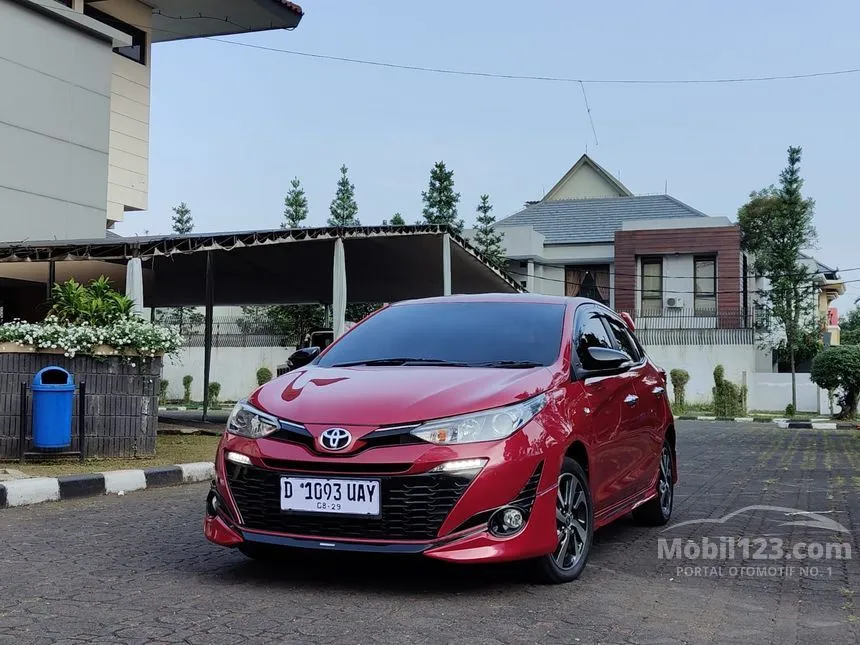 Jual Mobil Toyota Yaris 2019 TRD Sportivo 1.5 di Jawa Barat Automatic Hatchback Merah Rp 219.000.000