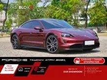 2021 Porsche Taycan 0.0 Performance Battery Plus Sedan (Faktur 2022) Mahogany Metallic Color Odo 5 Rb (ANTIK) HARGA TERENDAH
