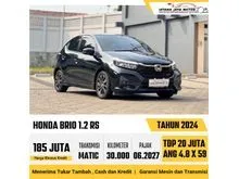 2024 Honda Brio 1.2 RS Hatchback Matic Hitam Kondisi Prima Siap Pakai Harga Termurah