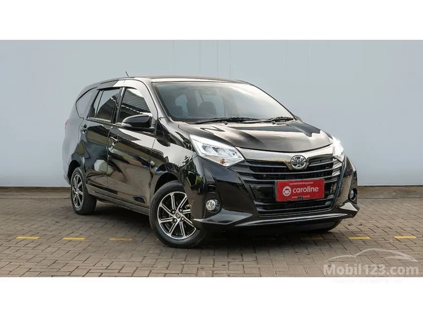 Jual Mobil Toyota Calya 2021 G 1.2 di Banten Automatic MPV Hitam Rp 135.000.000