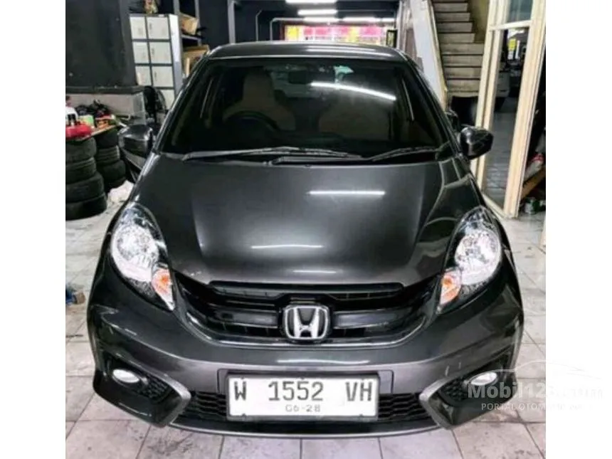 Jual Mobil Honda Brio 2018 Satya E 1.2 di Jawa Timur Manual Hatchback Abu