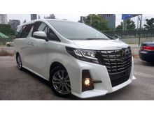 2016 Toyota Alphard 2.5 TYPE BLACK LIMITED EDITION ALPINE
