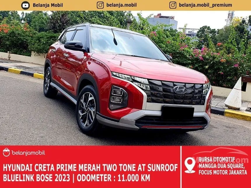 Jual Mobil Hyundai Creta 2023 Prime 1.5 di DKI Jakarta Automatic SUV Merah Rp 309.000.000