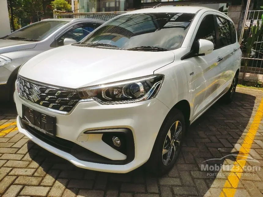 Jual Mobil Suzuki Ertiga 2024 GX Hybrid 1.5 di Jawa Timur Automatic MPV Putih Rp 190.000.000