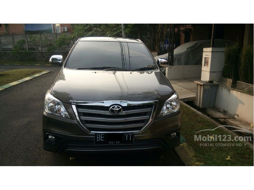 Jual Mobil  Toyota Kijang Innova  2014 G 2 0 di Lampung  