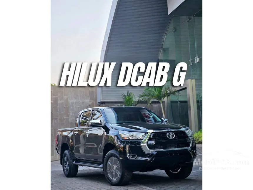 Jual Mobil Toyota Hilux 2024 G Dual Cab 2.4 di Banten Manual Pick