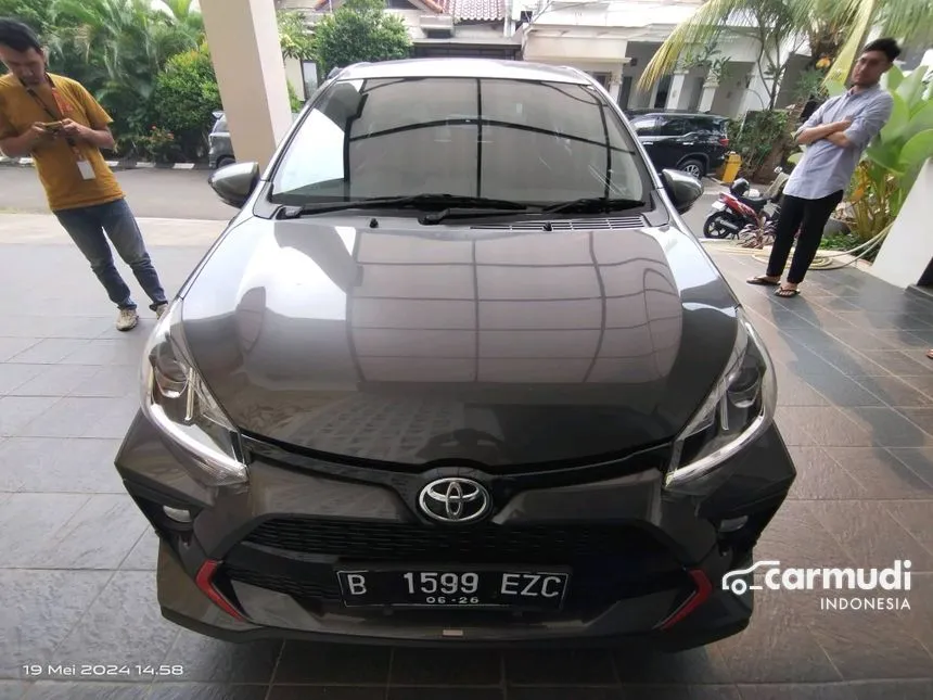 Jual Mobil Toyota Agya 2021 TRD 1.2 di DKI Jakarta Automatic Hatchback Abu