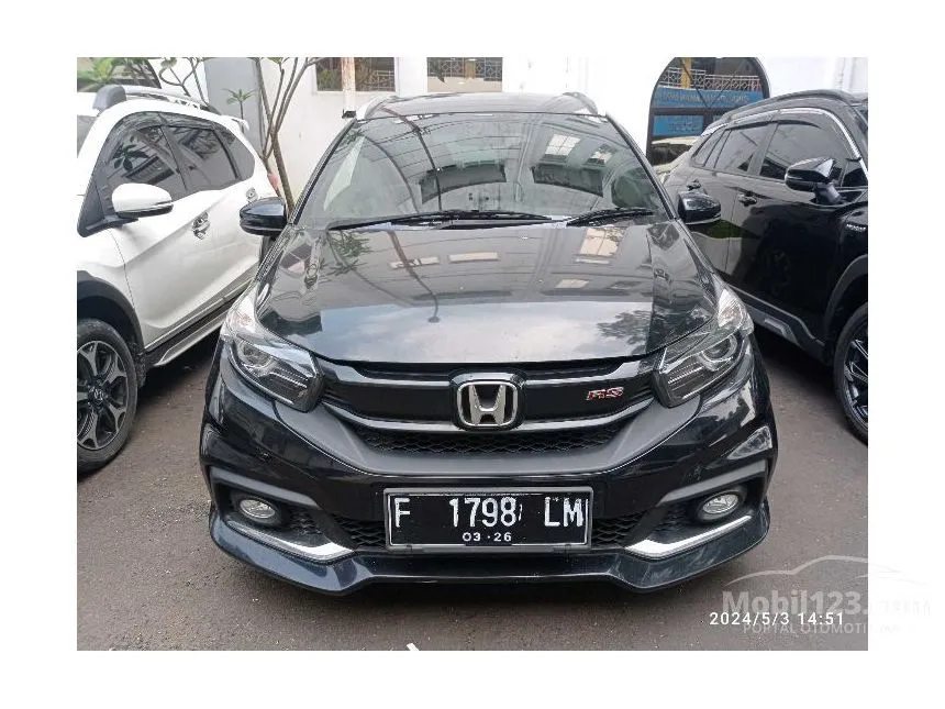 Jual Mobil Honda Mobilio 2021 RS 1.5 di Jawa Barat Automatic MPV Hitam Rp 192.000.000