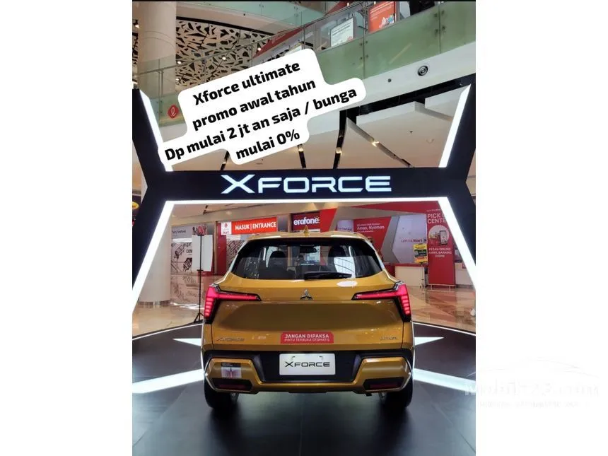 Jual Mobil Mitsubishi XFORCE 2024 Ultimate 1.5 di Banten Automatic SUV Emas Rp 325.900.000