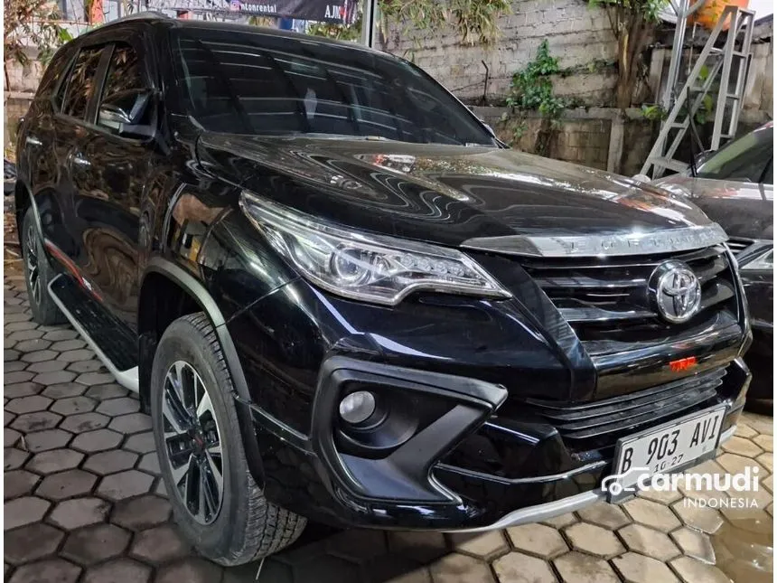 Jual Mobil Toyota Fortuner 2017 TRD 2.4 di DKI Jakarta Automatic SUV Hitam Rp 359.000.000