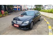 Mercedes Benz C200 CGI Classic ATPM AT 2012 Black On Black a.n Perorangan Terawat Record KREDIT SIAP DIBANTU