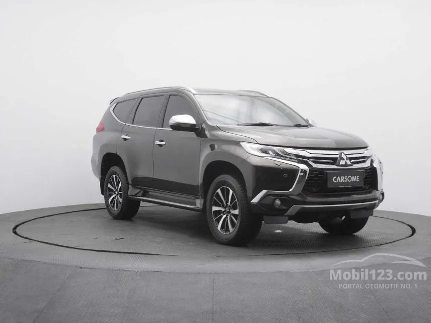 Jual Mobil Mitsubishi Pajero Sport 2018 Dakar 2.4 di Banten Automatic SUV Coklat Rp 385.000.000