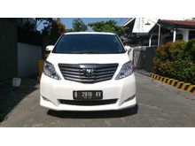 Toyota Alphard 2.4 2008 versi G premium white edition langka