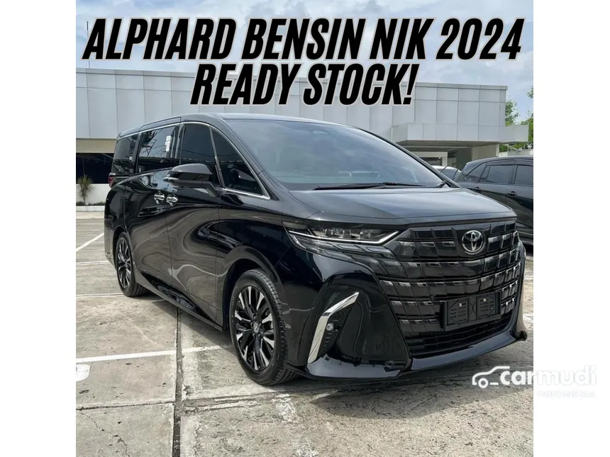 Jual Mobil Toyota Alphard 2024 HEV 2.5 di Jawa Barat Automatic MPV Hitam Rp 1.318.000.000