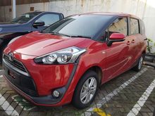 2018 Toyota Sienta 1.5 G MPV