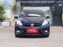 Honda Brio 1.2 Satya E Manual 2017 Hitam Km.36rb record dp 15jt