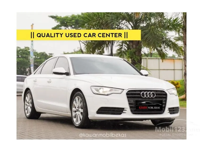 Jual Mobil Audi A6 2014 TFSI 2.0 di DKI Jakarta Automatic Sedan Putih Rp 235.000.000