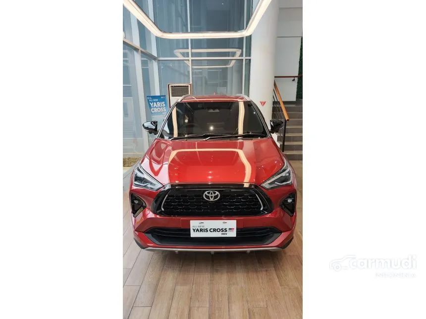 Jual Mobil Toyota Yaris Cross 2023 S GR Parts Aero Package 1.5 di Jawa Barat Automatic Wagon Merah Rp 380.000.000