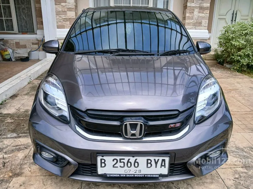 Jual Mobil Honda Brio 2018 RS 1.2 di DKI Jakarta Automatic Hatchback Abu