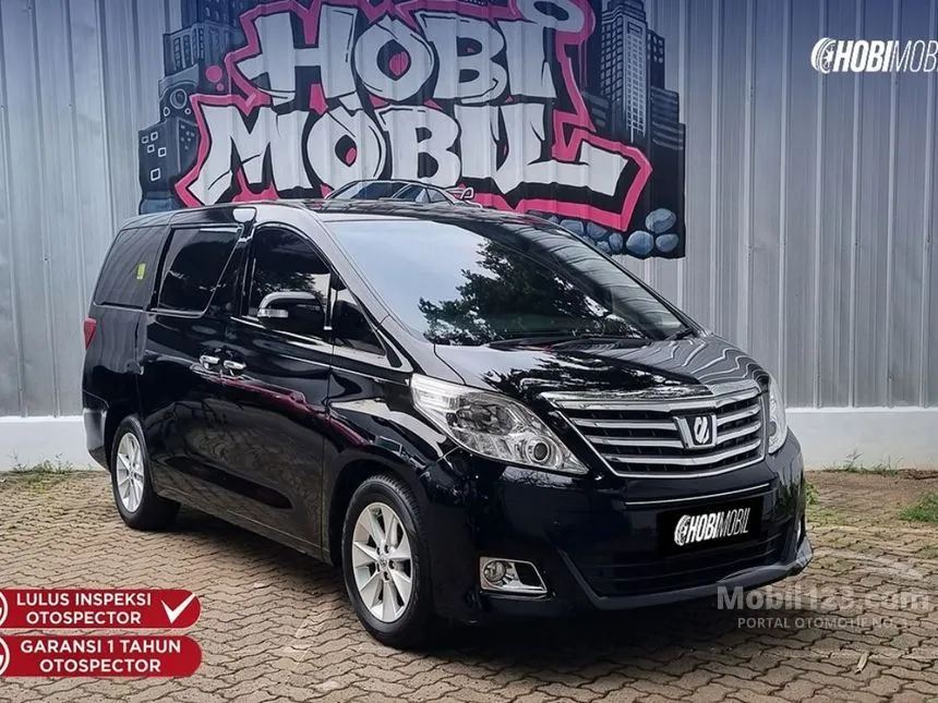 Jual Mobil Toyota Alphard 2014 G 2.4 di DKI Jakarta Automatic MPV Hitam Rp 297.000.000