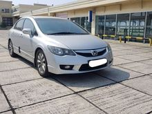 2010 Honda Civic 1.8 FD Sedan silver pajak panjang 1 tahun tangan pertama dari baru