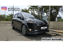 Toyota Sienta Q AT Hitam 2017 Low Km 21rb Record Tangan Pertama