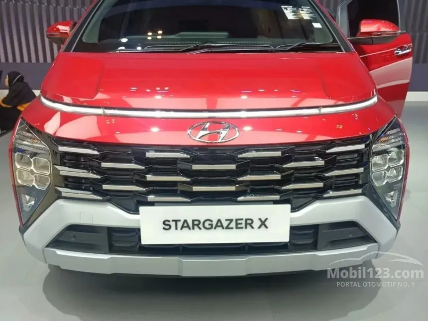 Jual Mobil Hyundai Stargazer X 2024 Prime 1.5 di DKI Jakarta Automatic Wagon Merah Rp 330.000.000
