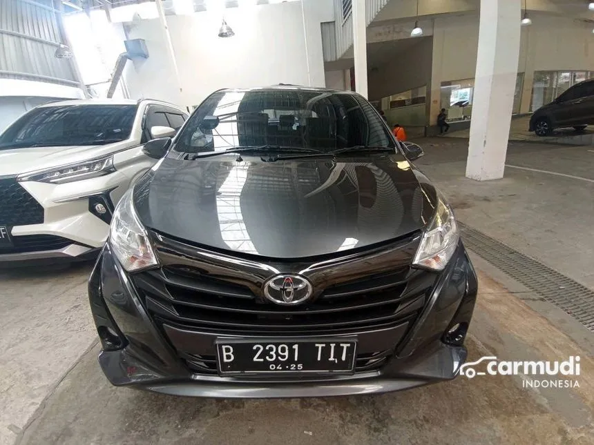 Jual Mobil Toyota Calya 2020 G 1.2 di Banten Manual MPV Abu