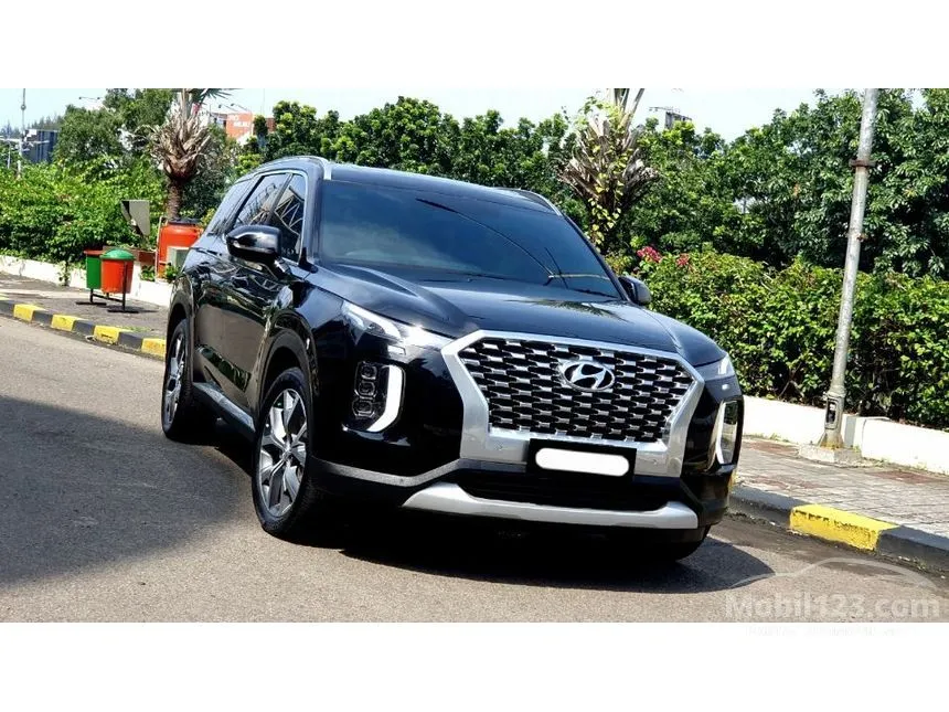 Jual Mobil Hyundai Palisade 2021 Signature 2.2 di DKI Jakarta Automatic SUV Hitam Rp 621.000.000
