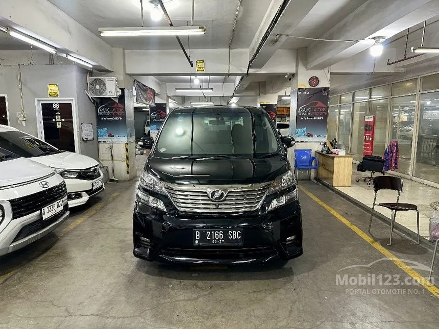 Jual Mobil Toyota Vellfire 2011 Z 2.4 di DKI Jakarta Automatic Van Wagon Hitam Rp 229.000.000