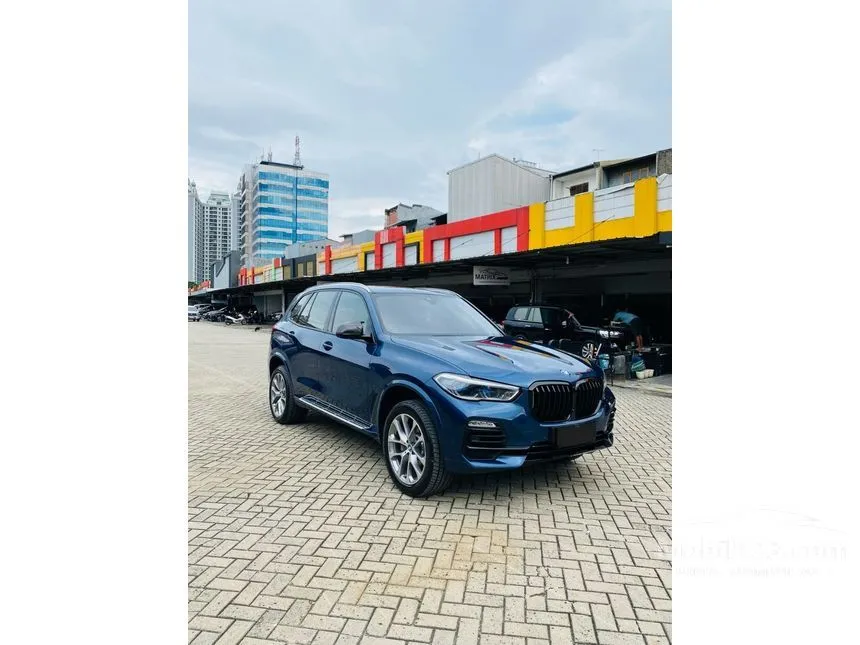 Jual Mobil BMW X5 2021 xDrive40i xLine 3.0 di DKI Jakarta Automatic SUV Biru Rp 1.100.000.000