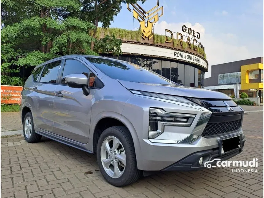 Jual Mobil Mitsubishi Xpander 2023 Exceed 1.5 di Jawa Barat Manual MPV Silver Rp 198.500.000