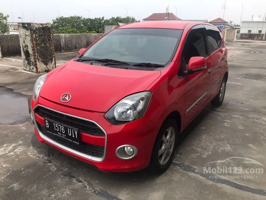 Jual Mobil Daihatsu Ayla 2017 X 1.0 di DKI Jakarta Manual Hatchback Merah Rp 90.000.000