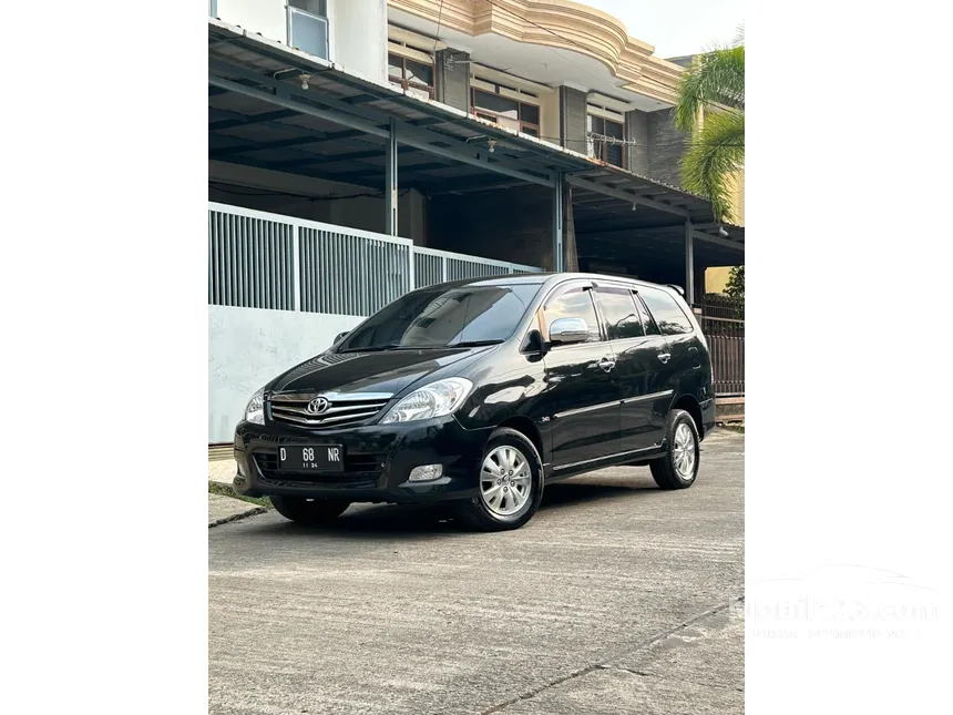 Jual Mobil Toyota Kijang Innova 2009 V 2.0 di Jawa Barat Manual MPV Hitam Rp 198.000.000