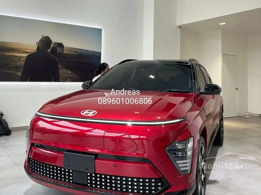 Jual Mobil Hyundai Kona 2024 Electric Prime Long Range di DKI Jakarta Automatic Wagon Merah Rp 500.000.000