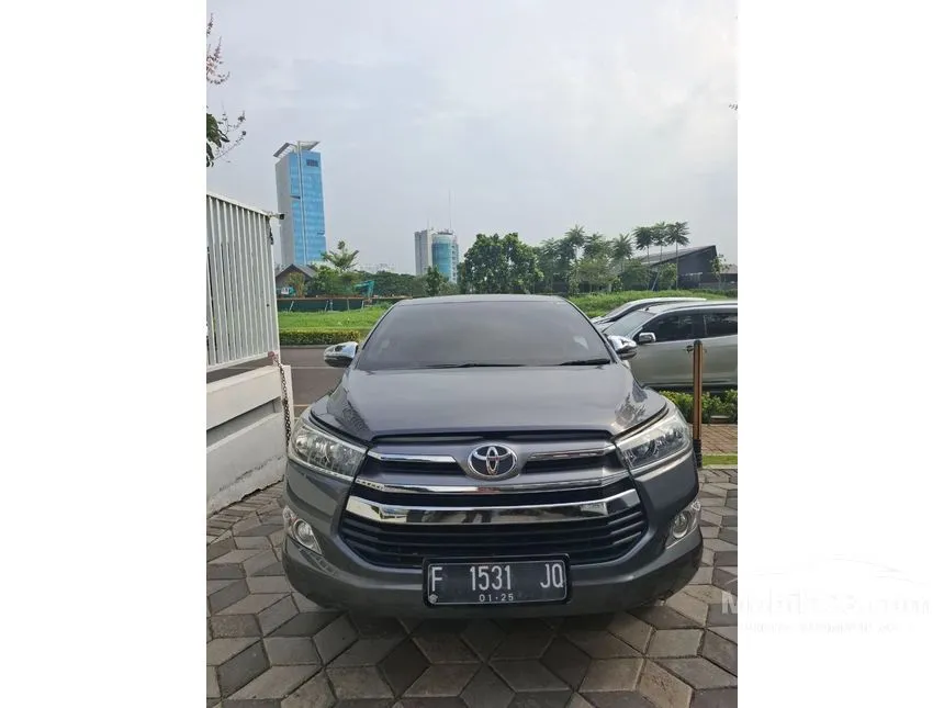 Jual Mobil Toyota Kijang Innova 2019 G 2.0 di Jawa Barat Manual MPV Abu