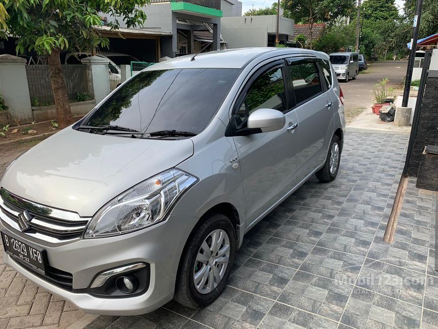 Jual Mobil Suzuki Ertiga 2017 GL 1.4 di Jawa Barat Automatic MPV Silver