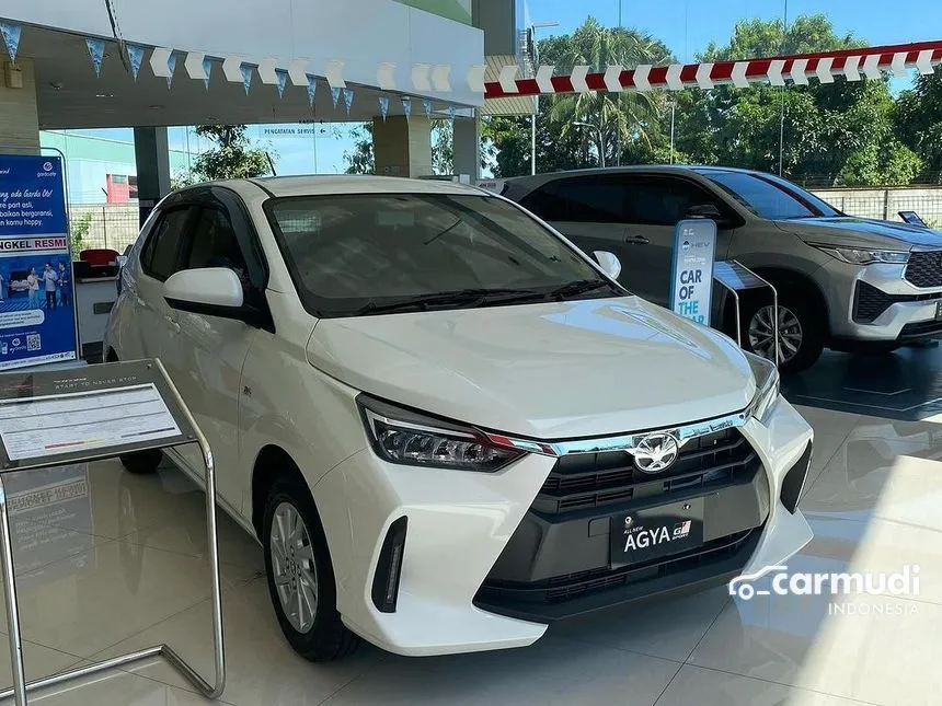 Jual Mobil Toyota Agya 2024 G 1.2 di DKI Jakarta Automatic Hatchback Putih Rp 160.400.000