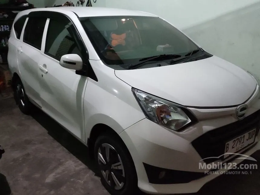 Jual Mobil Daihatsu Sigra 2017 X 1.2 di Banten Manual MPV Putih Rp 102.000.000
