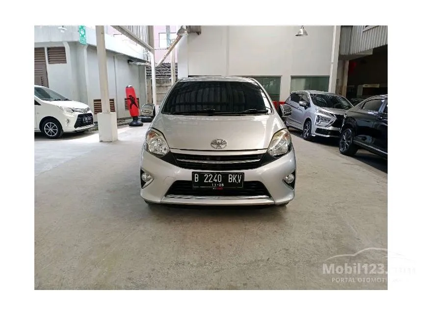 Jual Mobil Toyota Agya 2016 G 1.0 di DKI Jakarta Automatic Hatchback Silver Rp 97.000.000