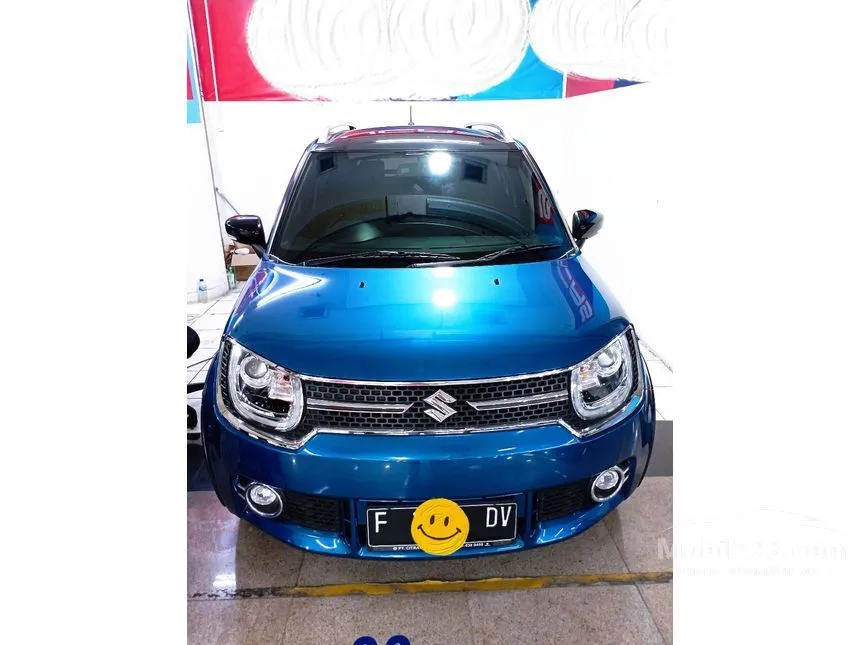 Jual Mobil Suzuki Ignis 2019 GX 1.2 di Jawa Barat Manual Hatchback Biru Rp 105.000.000