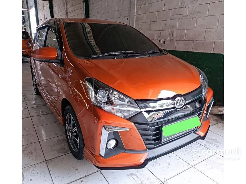 Jual Mobil Daihatsu Ayla 2021 R Deluxe 1.2 di Banten Automatic Hatchback Orange Rp 133.000.000