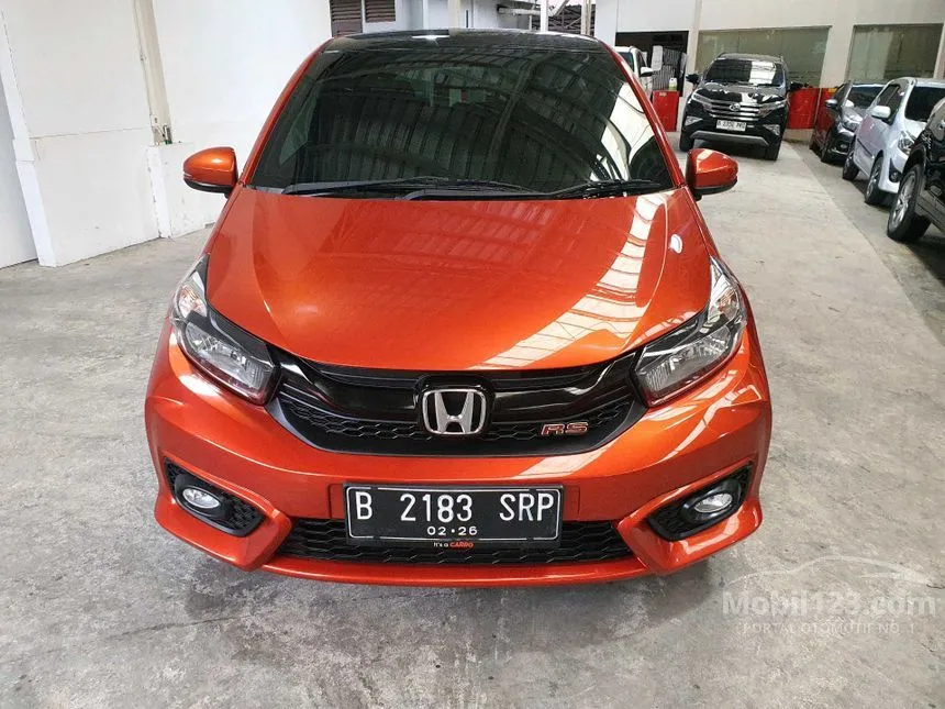 Jual Mobil Honda Brio 2021 RS 1.2 di DKI Jakarta Automatic Hatchback Orange Rp 172.000.000