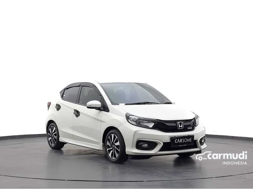 Jual Mobil Honda Brio 2021 RS 1.2 di Jawa Barat Automatic Hatchback Putih Rp 178.000.000