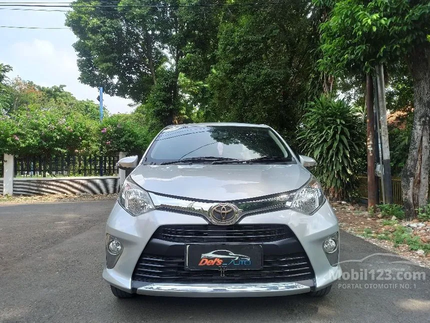 Jual Mobil Toyota Calya 2018 G 1.2 di DKI Jakarta Automatic MPV Silver Rp 110.000.000