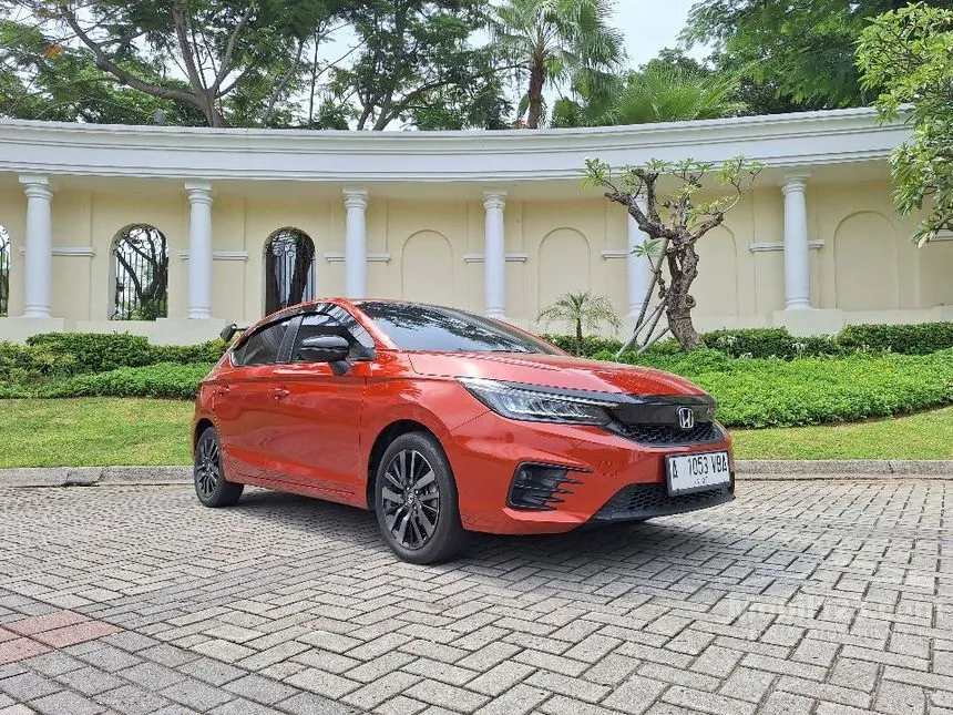 Jual Mobil Honda City 2022 RS Honda Sensing 1.5 di Banten Automatic Hatchback Orange Rp 224.000.000