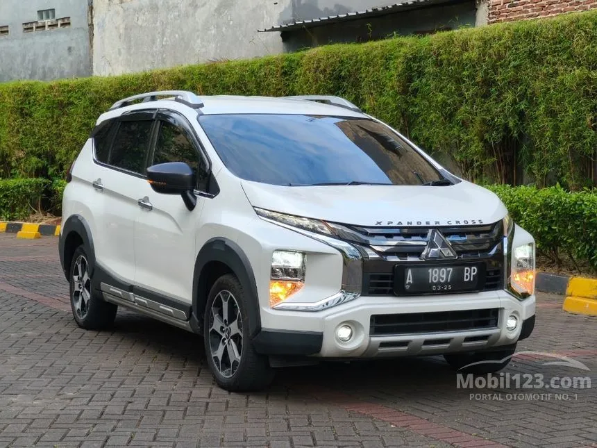 Jual Mobil Mitsubishi Xpander 2020 CROSS 1.5 di Banten Automatic Wagon Putih Rp 215.000.000