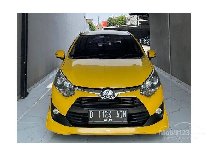 Jual Mobil Toyota Agya 2019 TRD 1.2 di Jawa Barat Manual Hatchback Kuning Rp 120.000.000